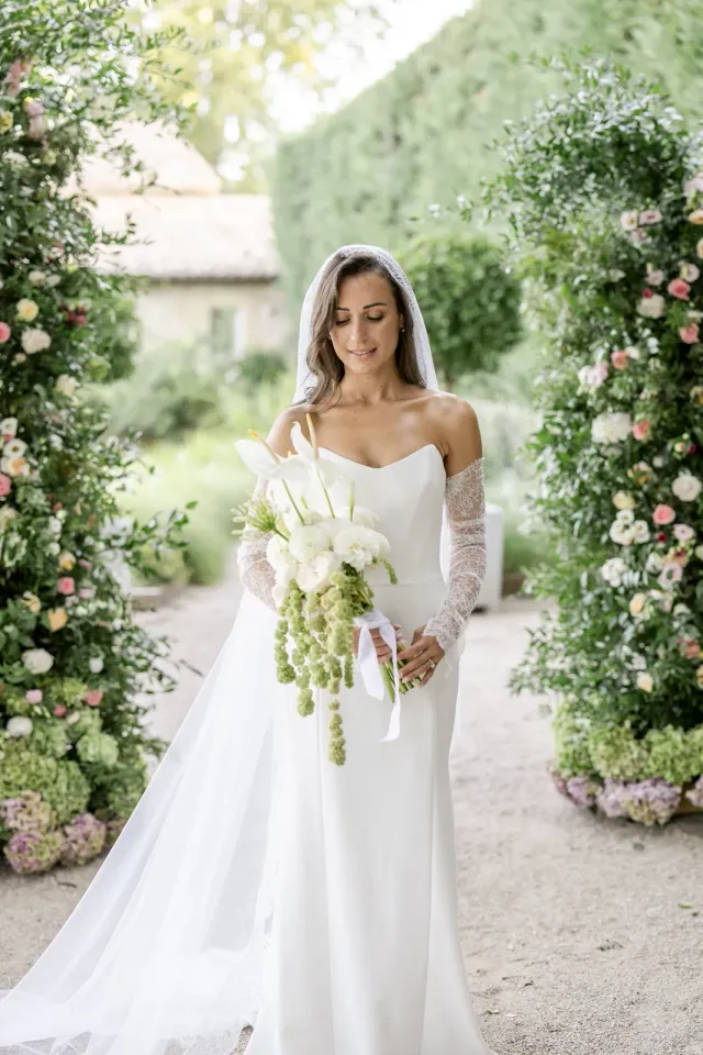 Mariage dans un mas privé à Vacqueyras, Vaucluse